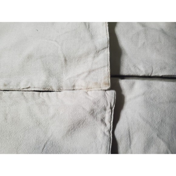 Lot Set of 6: AMAN Brown Beige Striped Placemat 100% Cotton 13x19 Made In India - Picture 7 of 9